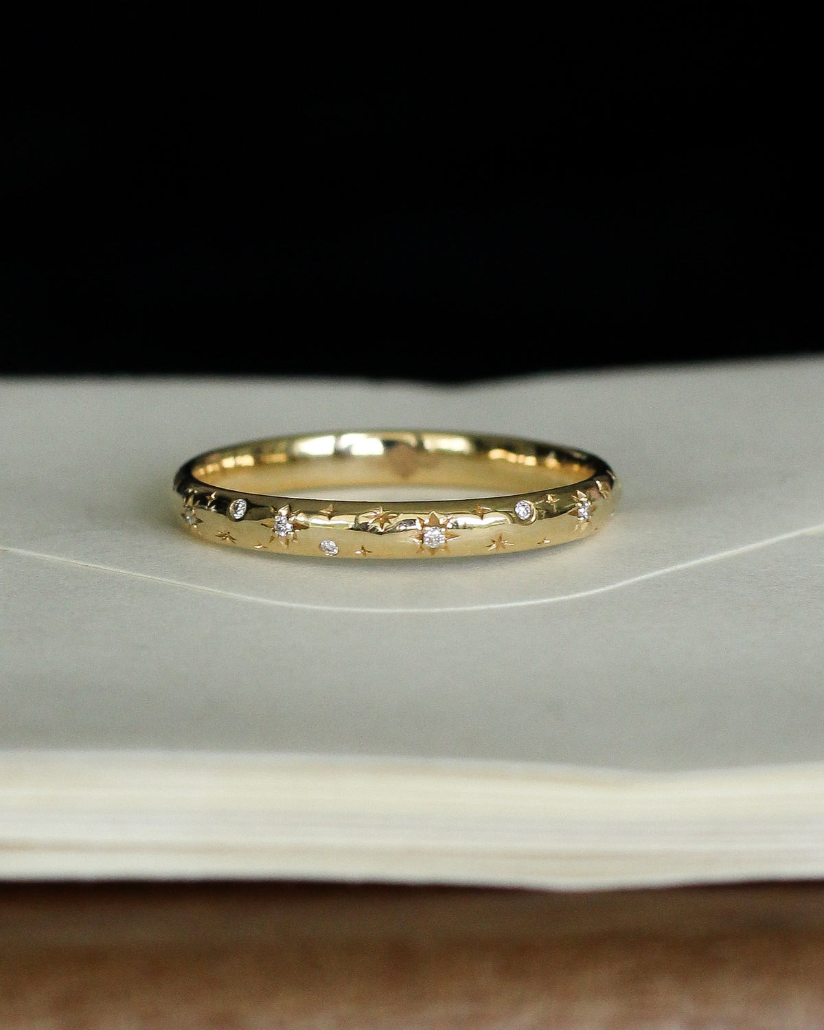 Night sky ring