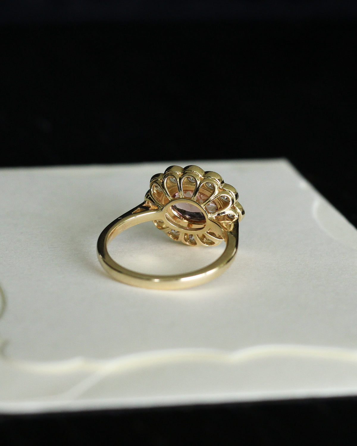 Pink Tourmaline ring