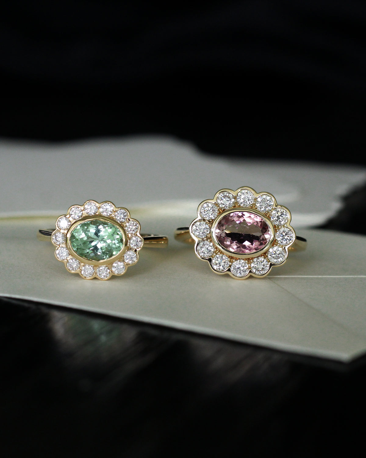 Pink Tourmaline ring